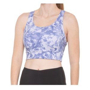 NWT Harmony Balance Women's Peached Yoga Crop Size XS Velvet Blue $40 T084